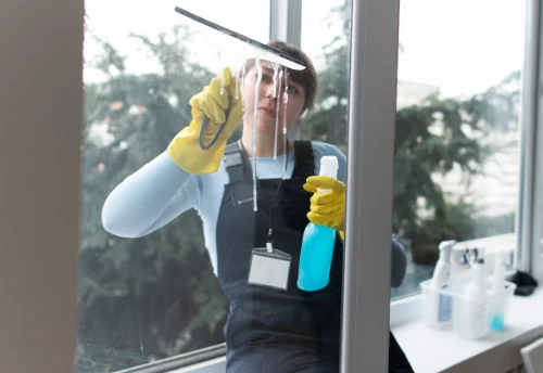 Nettoyage de vitres intérieures et extérieures à Sommecaise